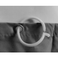 QUICK STAR 2 Pannelli Laterali con finestrella PE 300x195 cm Grigio per Gazebo Sahara 3x3m 
