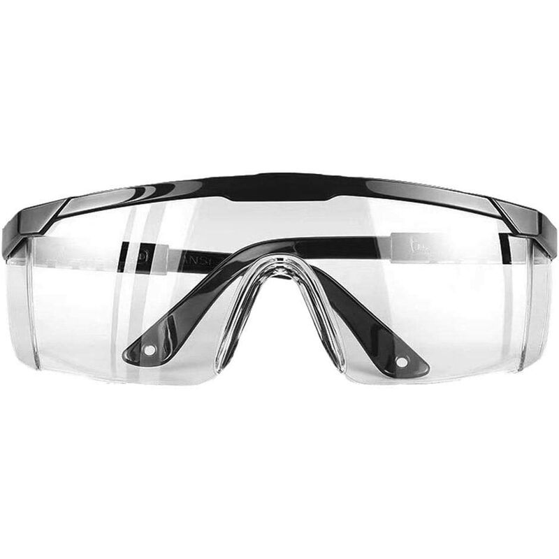 résistantes aux rayures et aux UV Lunettes de protection anti-buée avec vision claire Lot de 3 paires de lunettes de sécurité pour le travail