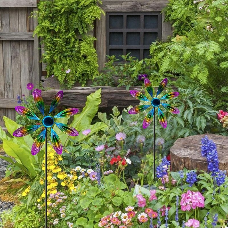 décor de jardin suspendu pratique durable rotatif pour le décor pour la maison pour le cadeau à la maison pour le balcon de jardin Moteur de fileurs de vent 
