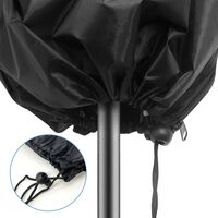 Housse de protection pour parasol déporté 2 à 4 m Tissu Oxford 210D Imperméable à la poussière Résistant aux UV 280 x 30/81/46 cm