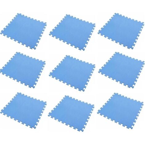 Free And Easy Free And Easy Schwimmbadfliesen Foam Blau 50 x 50 cm - 9  Stück - 2