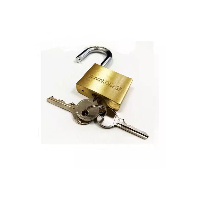 Heavy Duty Solid Brass Padlock 50mm Security Safety Lock 3 Keys Shackle