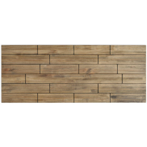 Cabecero 180x60cm Tablas en madera maciza de pino acabado vintage estilo industrial Box Furniture (1/5)