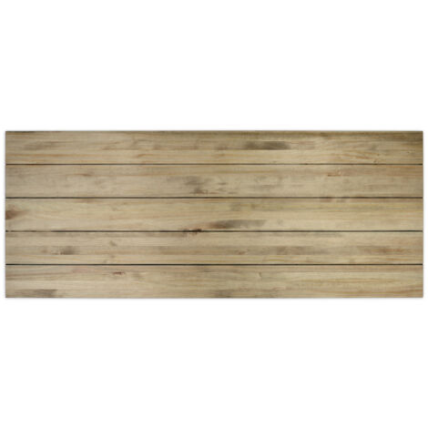 Cabecero 180x60cm 5 Horizontales en madera maciza de pino acabado vintage estilo industrial Box Furniture (1/5)