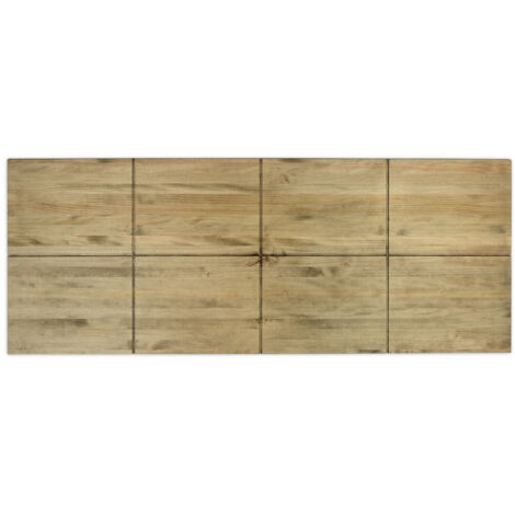 Cabecero 160x60cm Cuadrados en madera maciza de pino acabado vintage estilo industrial Box Furniture (1/5)