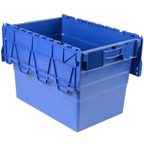 Caja plástica industrial integra 40 x 60 x 41,6 cm