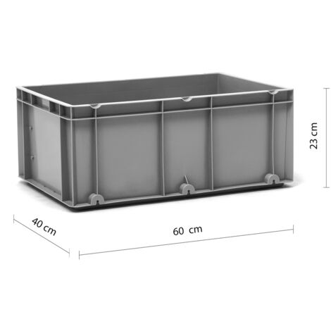 Caja plástica Eurobox 47 litros 40 x 60 x 23 cm