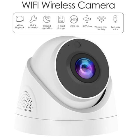 Caméra IP Wifi HD, Surveillance, Caméra pour Bébé, Espion, Réseau