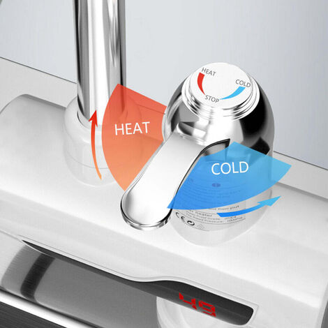 Robinet d'eau chaude électrique Chauffage rapide Chauffage rapide  instantané Chauffage rapide Eau du robinet Chauffe-eau électrique  domestique Cuisine de haute qualité