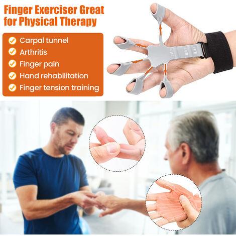 BEST SPORTING - ﻿Exerciseur de doigts « ajustable »