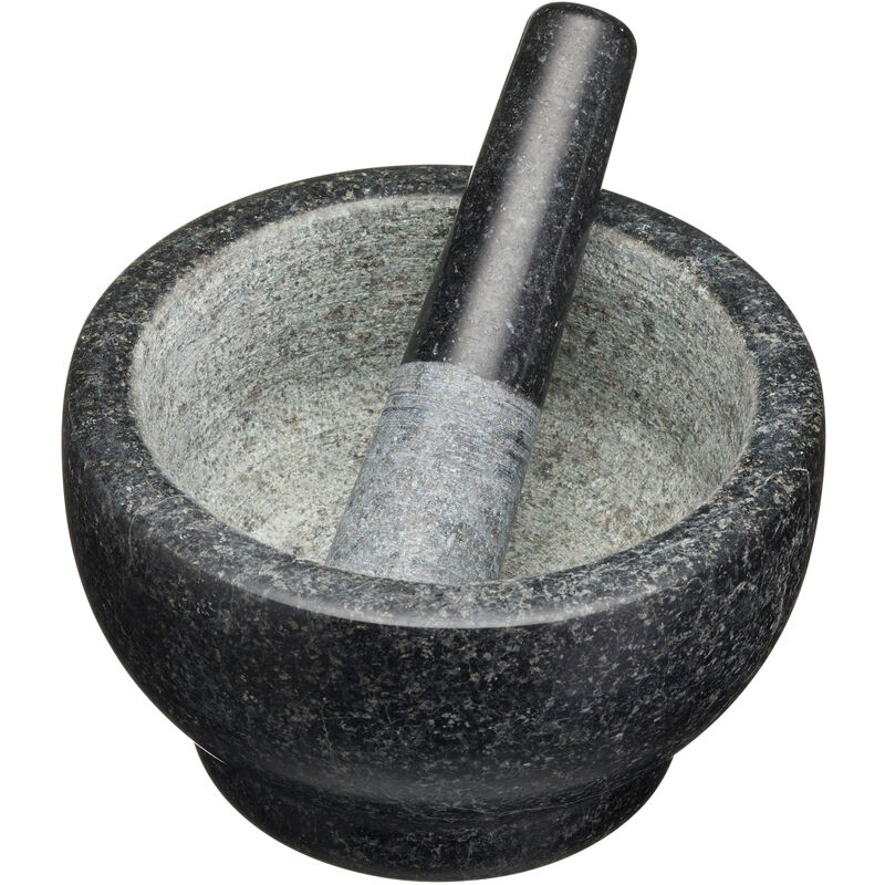 Mortier Et Pilon En Bois 12 Cm - Set Cuisine Pour Épices, Ail, Herbes - Naturel Et Durable