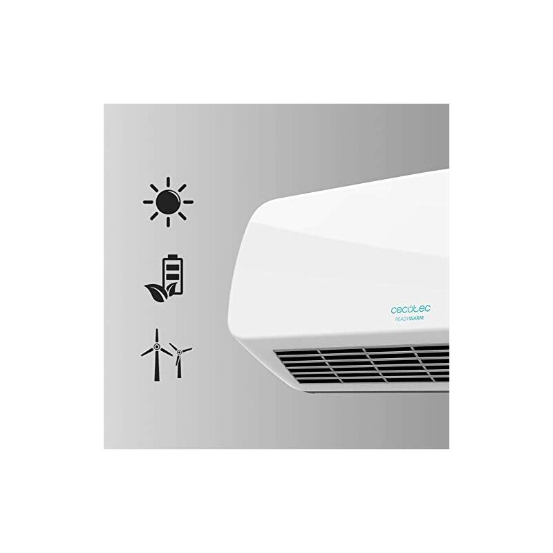 Chauffage électrique Cecotec 05822 2000W - Dimensions 540x185 Mm - Blanc - Occasion Fonctionnel