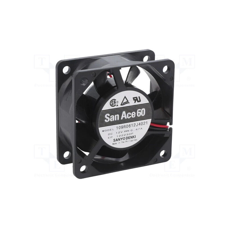 Ventilateur Axial Sunon MF60251VX1000UA99 12V DC 60x60x25mm 5200 RPM