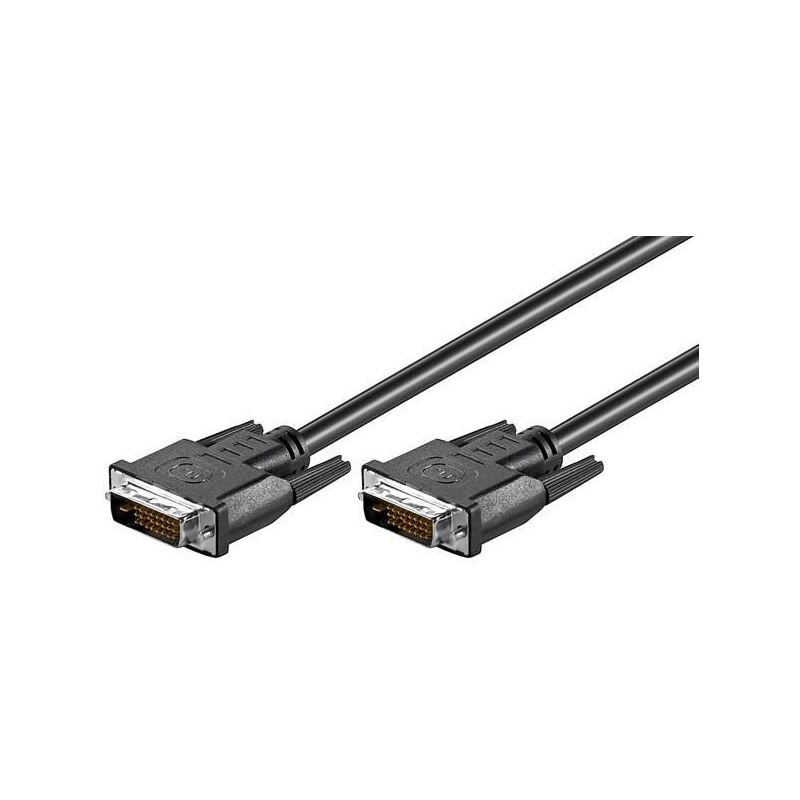 Câble DVI-D Dual Link Lindy Anthra Line 0.5m - Connexion Haute Résolution 2560x1600