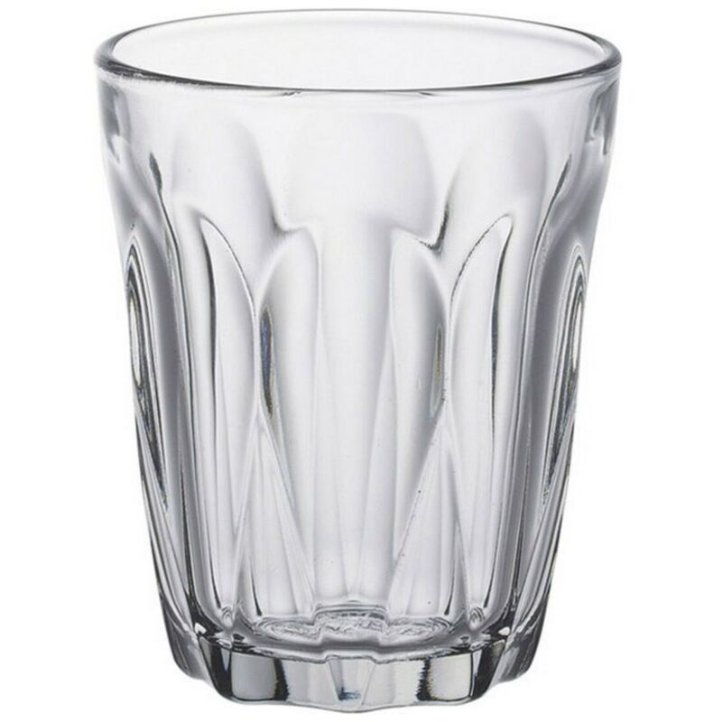 Gobelet Picardie 9cl Verre Trempé Transparent Diam. 6,5 X H.6,7 Cm