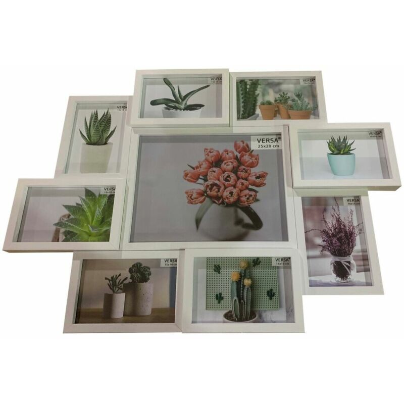 Cadre photo versa 9 v bois mdf