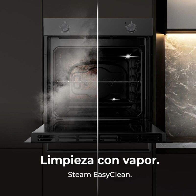 Four Intégrable Cecotec Bolero Hexa 77L - 2800W, Cuisson Vapeur, Nettoyage Vapeur, Classe A - 4