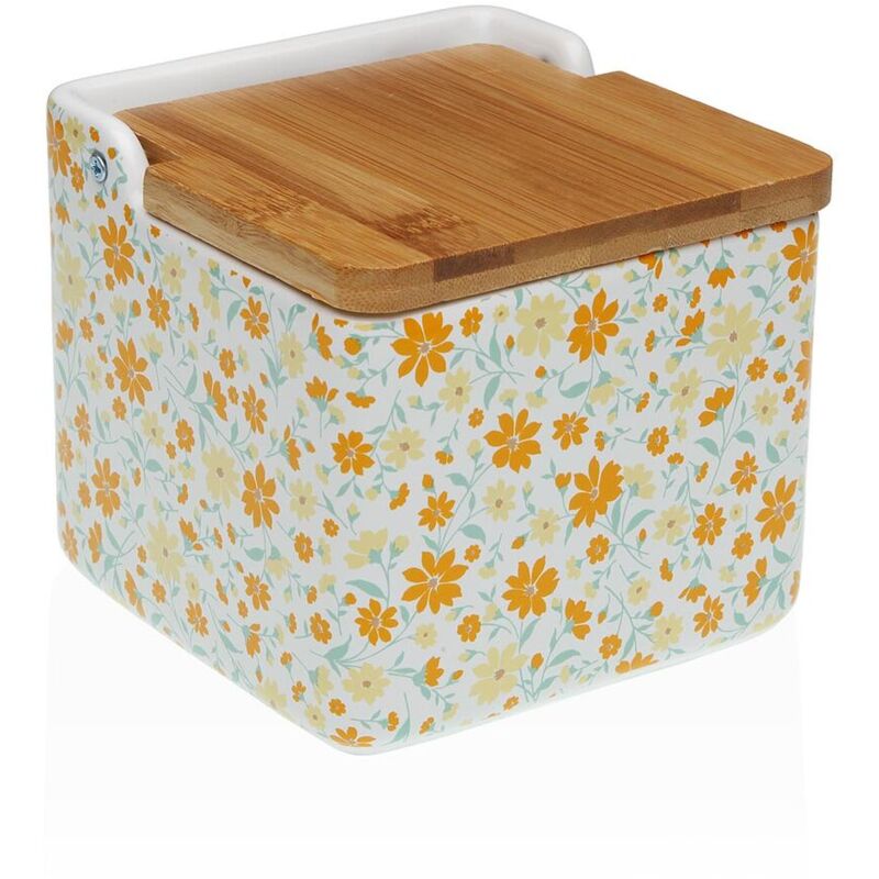 Salière Versa Vert Céramique Avec Couvercle – 12,2 Cm, Design Moderne Et Pratique