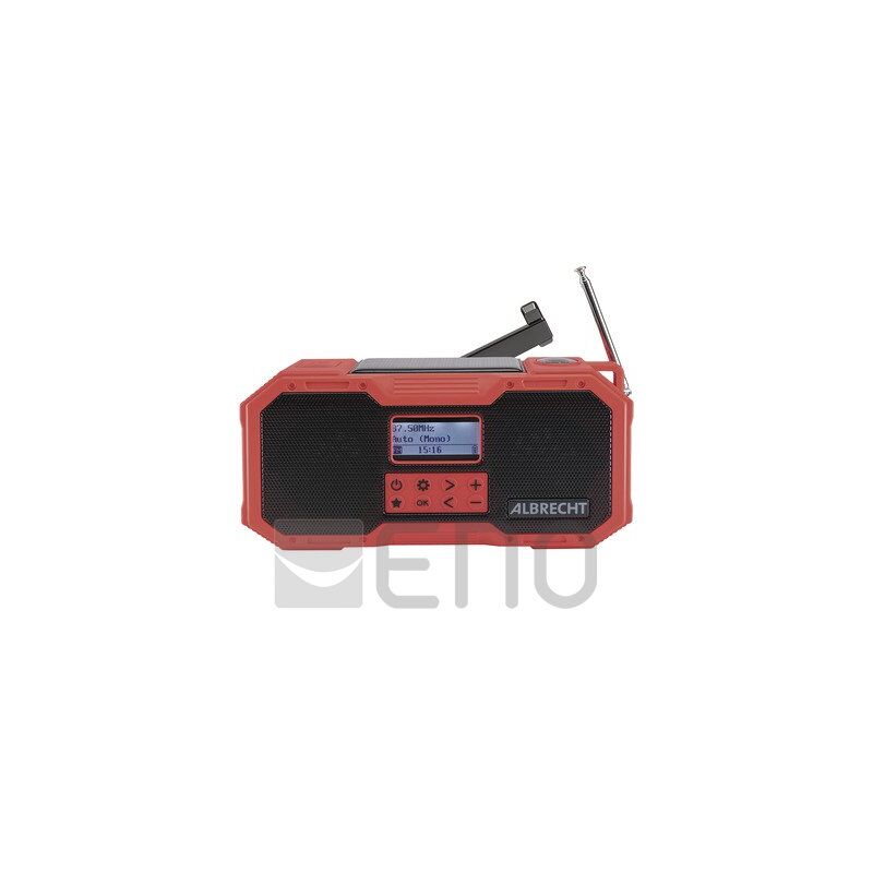 Albrecht DR 112 Digital Noir, Rouge