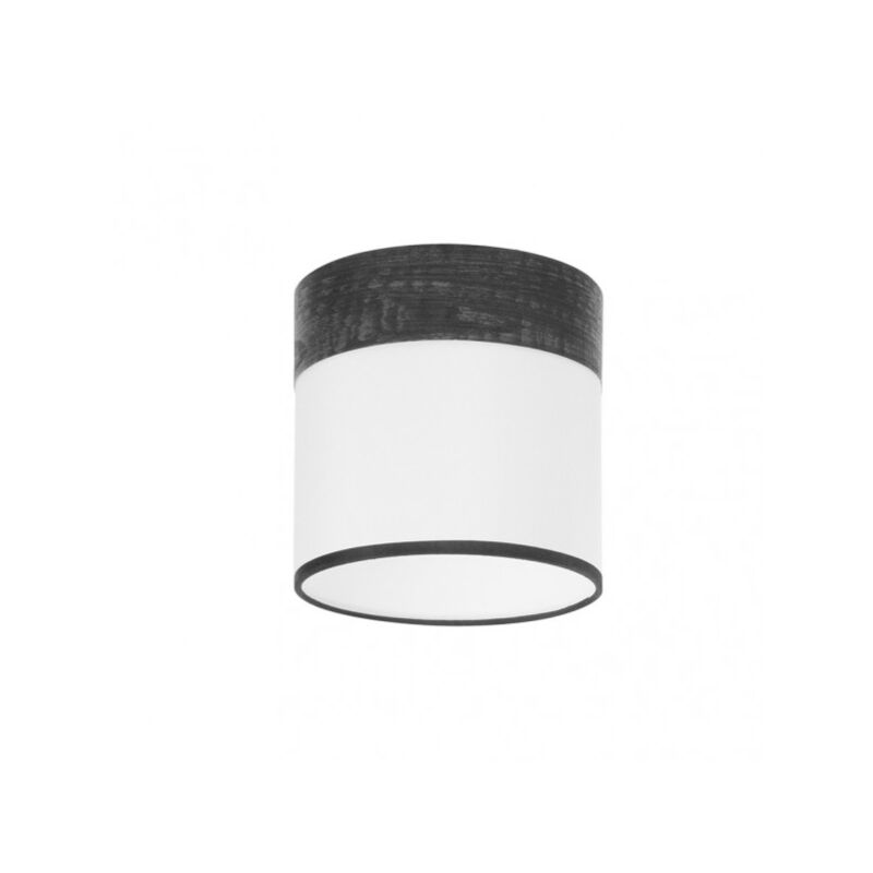 FABRILAMP Abat-jour Cloe of bois blanc/noir E14 (Ø14 x 14 x 14 x 14 cm), multicolore, taille unique