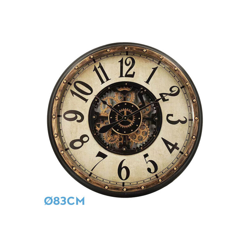 Mécanisme D'horloge Rond 65mm Avec Chiffres Arabes – DIY, Pour Horloge De Table