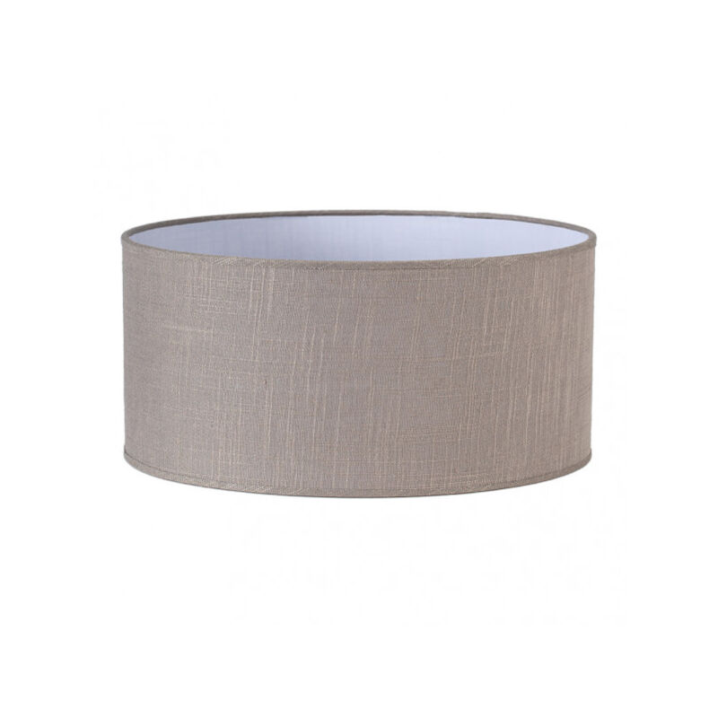 Abat-jour Hand Made lin Naturel 20x40 cm | Leroy Merlin