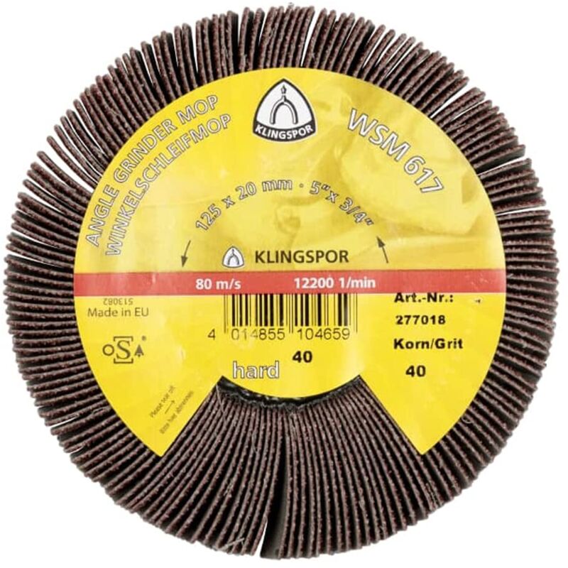 Klingspor CS 631 XF - Bandas De Lija (100 X 1220 Mm, Grano A