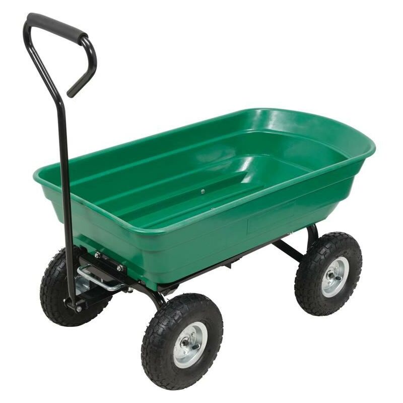 Chariot De Transport Pliable TEENO - 150kg Charge - Roues Caoutchouc - Hauteur Réglable 80-112cm