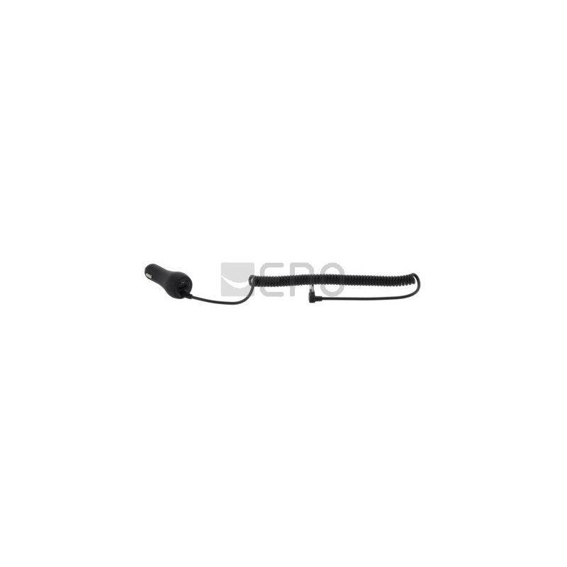 Cargador Retráctil De Doble Cable Para Asiento Trasero Del Encendedor De Cigarrillos Del Automóvil Negro