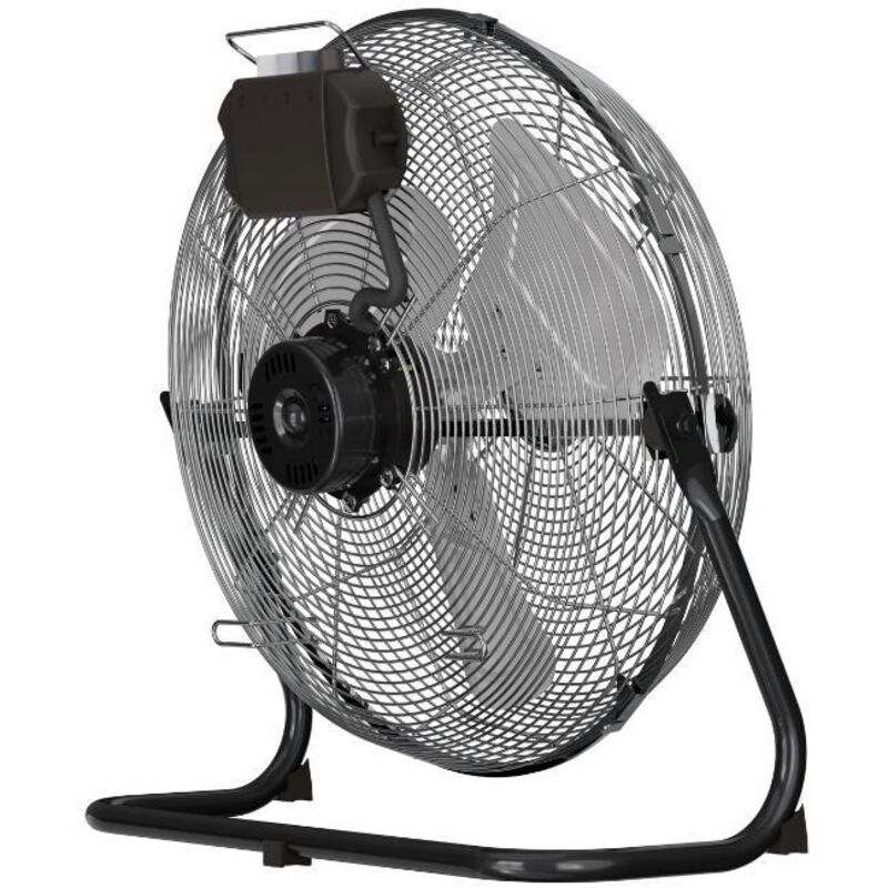 Ventilateur Sol Black+Decker 120W - 3 Vitesses | Pales Métal 45cm | Inclinaison 120° | Design Robuste