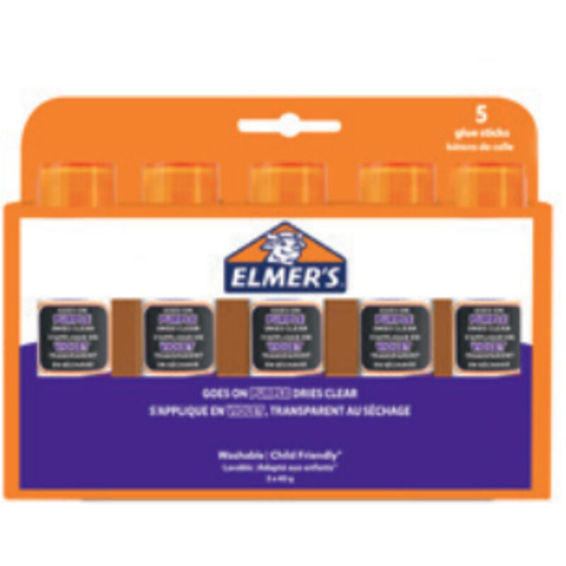 Kit 3 Colles Elmer's Pour Slime Bleu, Rose Et Turquoise Avec Paillettes - 147 Ml Neuf