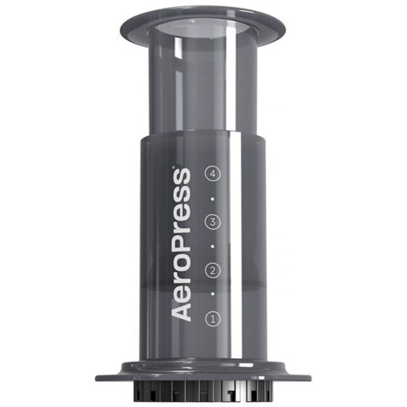 AeroPress Original Coffee Press - Méthode 3-en-1 Combinant Presse Française, Expresso Et Café Corsé Sans Marc Ni Amertume Petite Cafetière Portable Idealpour Le Camping Et Les Voyages