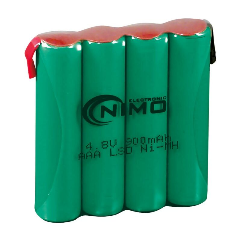 Batterie NiMh 7.2V - 300mAh. NiMh + connecteur compatible pour Visonic