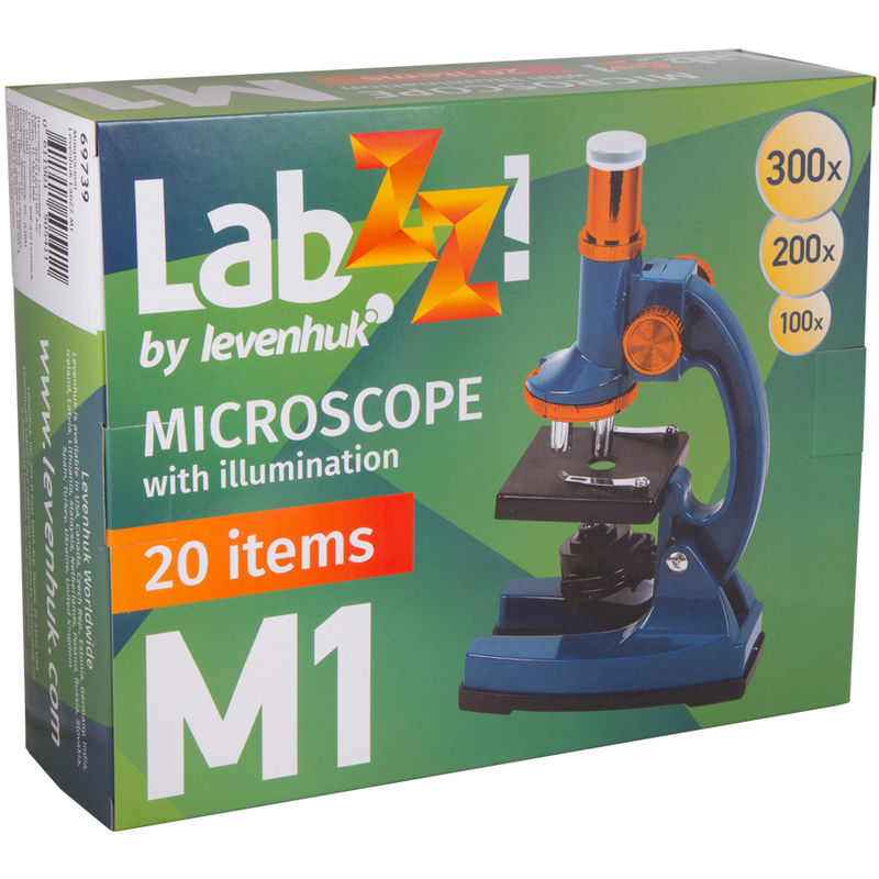 1 boîte Enfants Jouet Biologique microscope Grossissement Tige