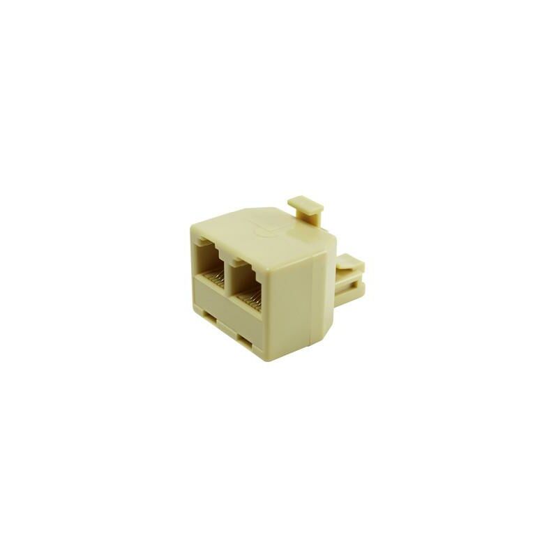 10pcs 6P6C 6 broches 6 contacts RJ11 téléphone modulaire