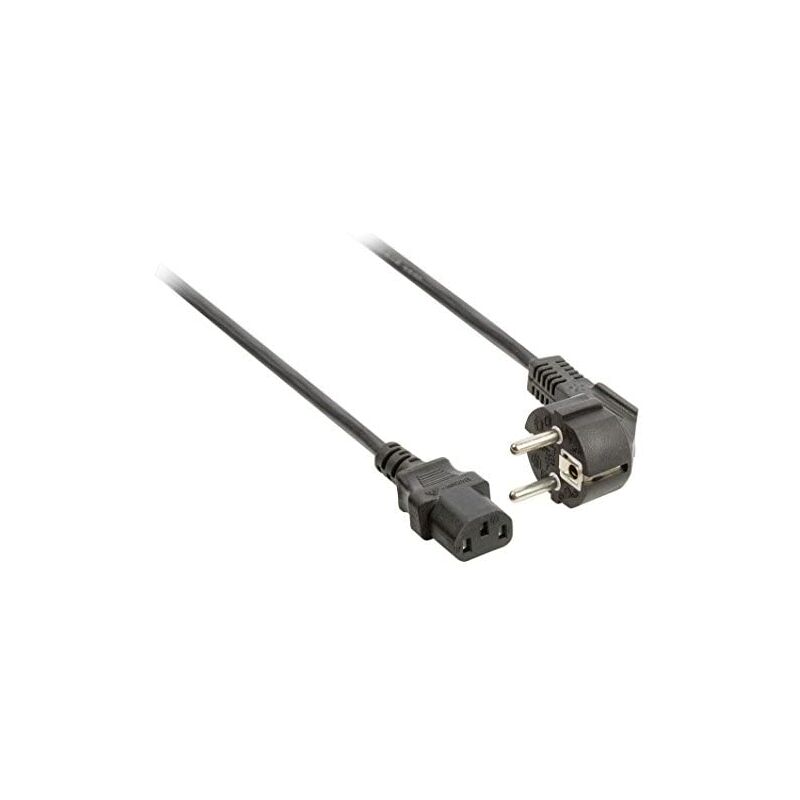 Gembird PC-186-VDE-3M - Câble d'alimentation VDE, 3m, couleur noire