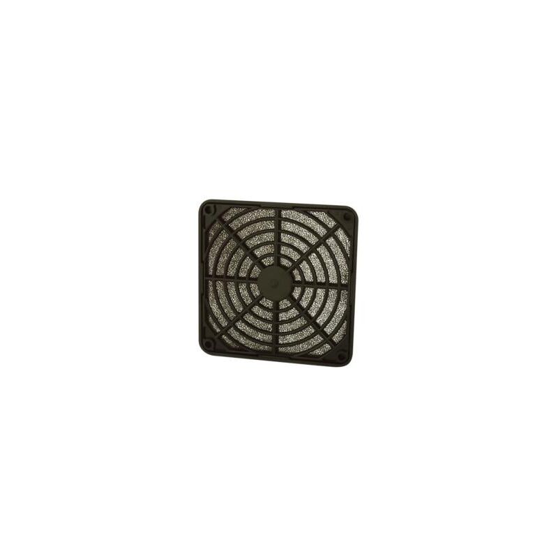 Kit De 4 Grilles De Protection Pour Ventilateur PC 120mm - Noir - Protection Anti-doigts Et Câbles