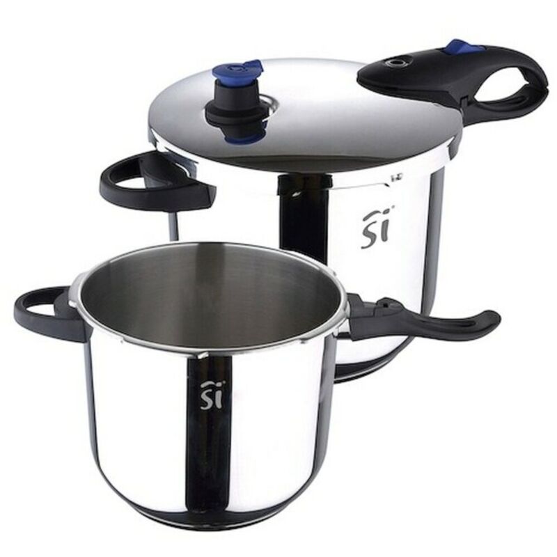 Autocuiseur Haute Pression à Fond Composite - Compatible Gaz Et Induction, Compact Et Robuste, Pour Mijotages Et Cuisson Vapeur