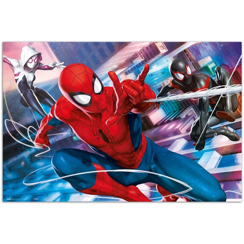 Poster marvel spider-man peter, miles & gwen