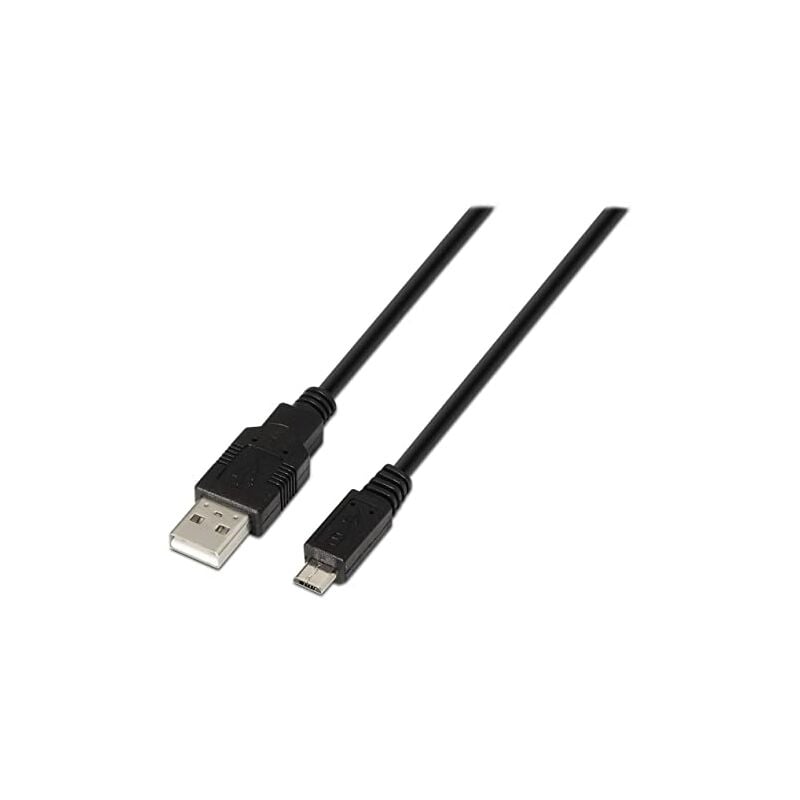 Câble micro USB - Version : 2.0 - High Speed Couleur : Noir Longueur : 2  mètres
