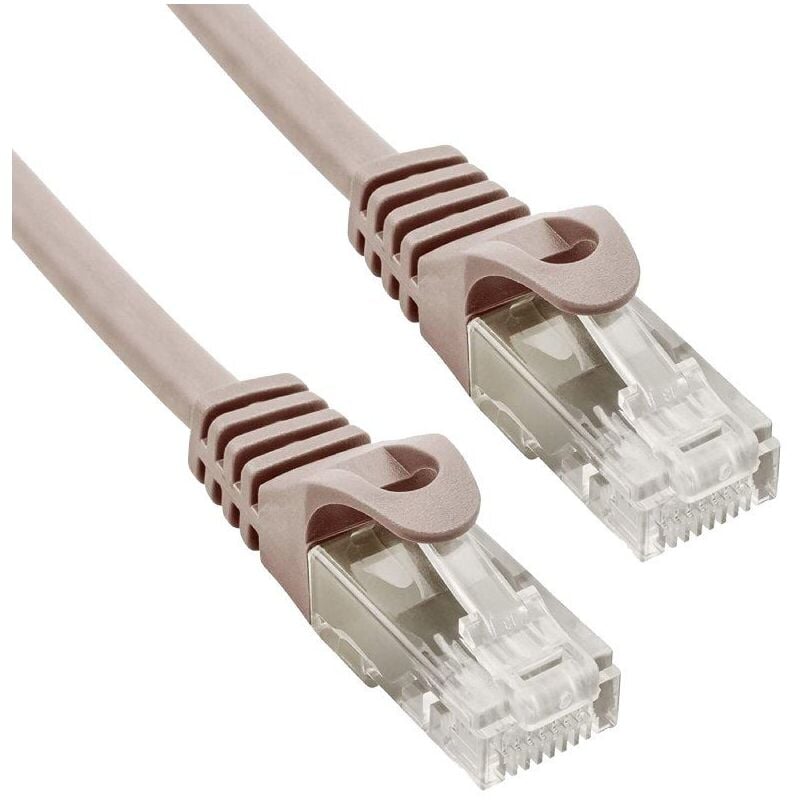 Câbles réseau INTELLINET Cable RJ45 cat 6 2m gris