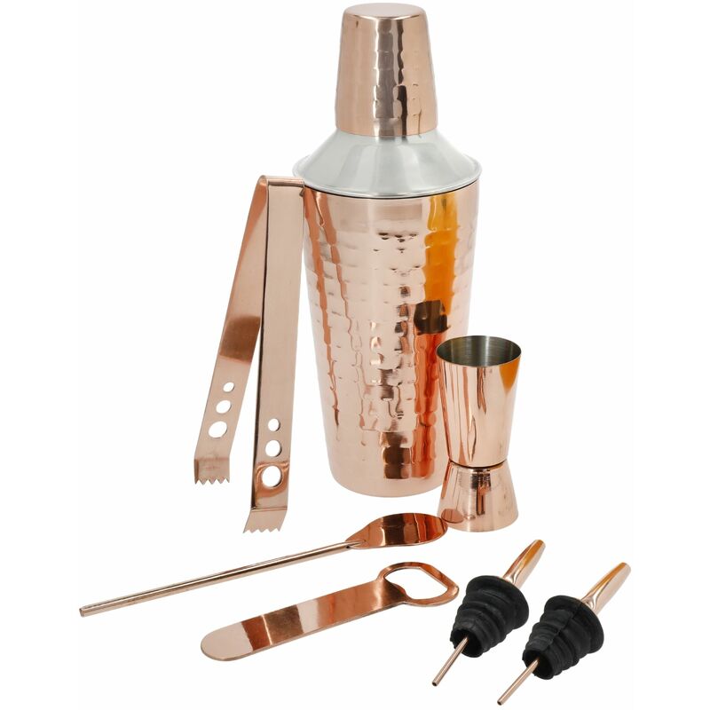 Kit de barman avec support en bambou élégant, ensemble de shaker à cocktail  de 12 pièces pour boisson mélangée, ensemble d'outils de bar professionnel  en acier inoxydable, cadeau pour homme papa 