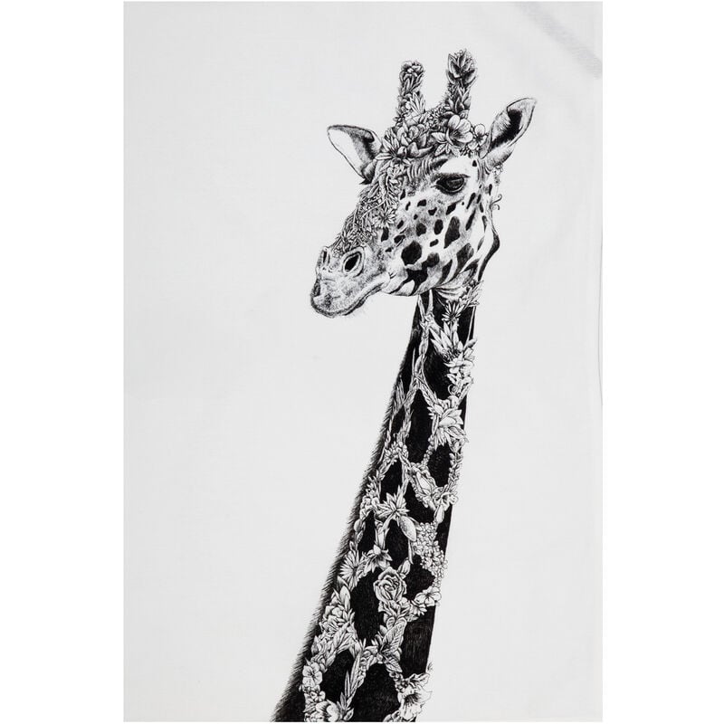 Maxwell & Williams Marini Ferlazzo Serviette de cuisine de Design de  Girafe de 100% coton, 50 x 70 cm - White
