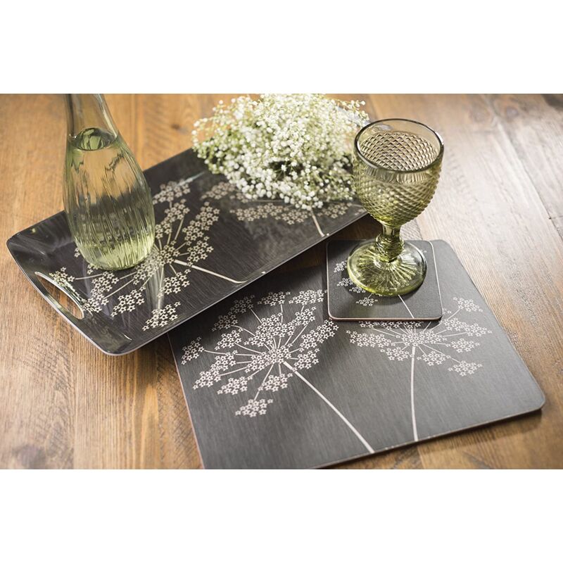 Creative Tops Lot De 4 Grands Sets De Table Avec Dos En Liège Motif