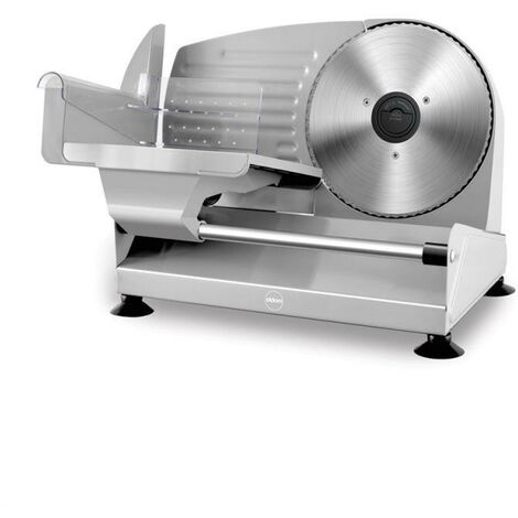 eldom KR400 Coupe-cordon électrique sans fil, trancheur de charcuterie, trancheur de pain, 150W, comprend 2 lames en acier inoxydable, système de protection des mains,