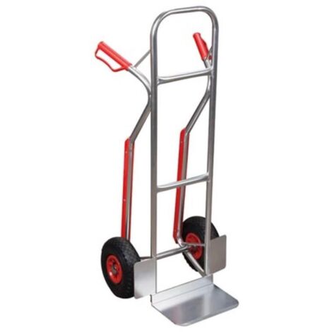 Diable robuste en aluminium - charge maximale 150 kg (1/2)