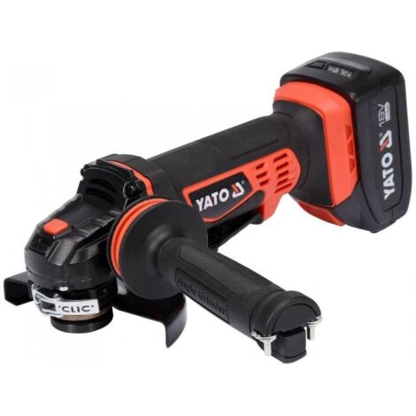Meuleuse d'angle Yato YT-82828 18 V 2x3 0 Ah accu. (1/5)
