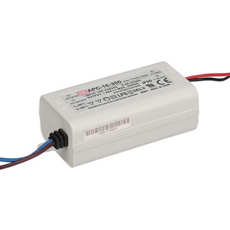 DRIVER DE LED A COURANT CONSTANT - 1 SORTIE - 350 mA - 16 W APC-16-350 RI5008