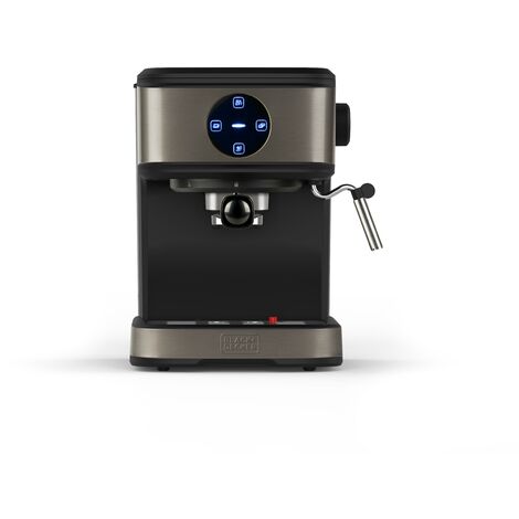 Black & Decker – Cafetière expresso 850W – Pompe italienne 20 bars – Réservoir 1,5 L – Système de pré-infusion pour café crémeux - BXCO850E (1/5)