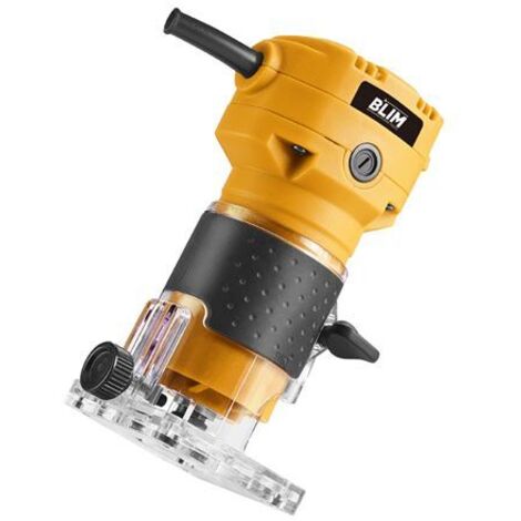 Blim fraiseuse 550w - vitesse 31000rpm - diamètre de la broche 6-6.35mm - pince antidérapante (1/3)